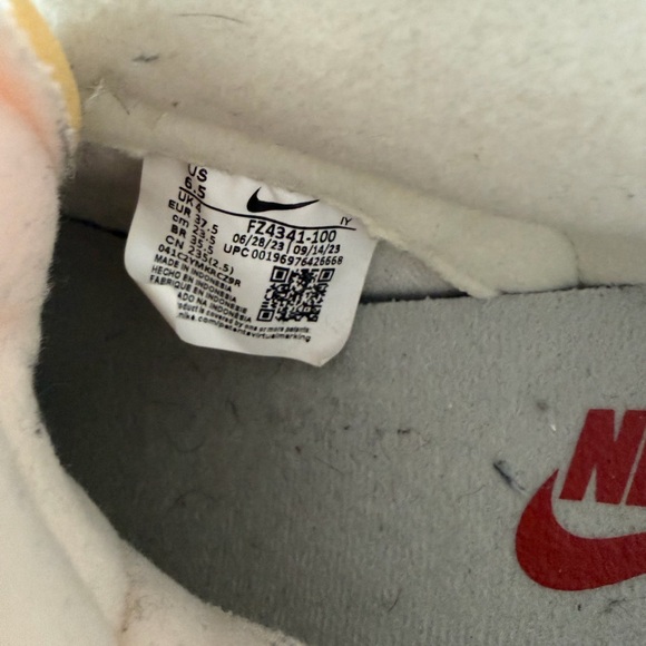 Nike Dunk LowSE Canvas Sail/Khaki Women’s 6.5 - Picture 4 of 10